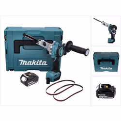 Contenu de la livraison: - 1x Makita DBS 180 lime à bande sans fil 18 V 9 x 533 mm Brushless - 1x poignée supplémentaire - 2x ...