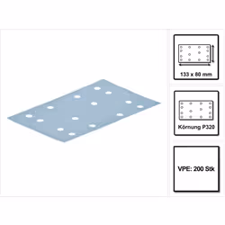 Contenu du paquet: - 200x Festool STF 80x133 Bandes abrasives Granat Description du produit: Les bandes abrasives STF 80x133 ...