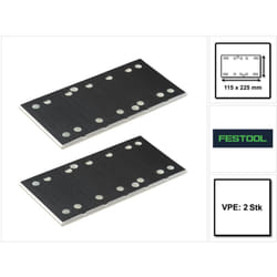SSH-STF-115x225/10 Patin de ponçage, pour ponceuses à bande rs 200, Rs 2, rs 100, rs 1 - 4 pcs. (4x 483679) - Festool