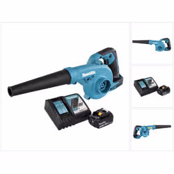 Contenu de la livraison: - 1x Makita DUB 185 - 1x Geblsedse ( 123245-4 ) - 1x Makita BL1840B batterie 4,0 Ah - 1x Makita DC 1 ...