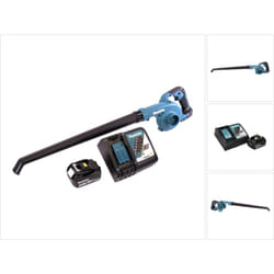 Dub 186 RT1 Souffleur de feuilles sans fil 18 v + 1x batterie 5,0 Ah + chargeur - Makita