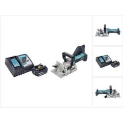Makita - dpj 180 RF1 Lamelleuse sans fil 18 v - 100 mm + 1x Batterie 3,0 Ah + Chargeur
