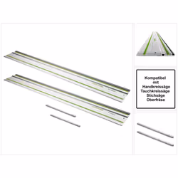 Contenu du paquet: - 2x Festool FS 1080/2 Rail de guidage - 2x Pièces de raccordement Festool FSV (482107) Description du pro ...