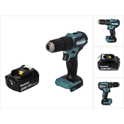Makita - dhp 483 F1 Perceuse-visseuse à percussion sans fil 18 v 40 Nm Brushless + 1x Batterie 3,0 Ah - sans chargeur