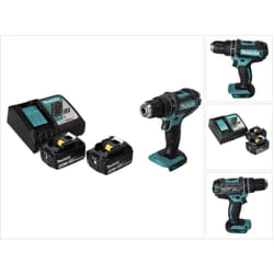 Makita - dhp 482 rm Perceuse-visseuse à percussion sans fil 18 v 62 Nm + 2x batterie 4,0 Ah + chargeur