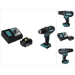 Dhp 482 RM1 Perceuse-visseuse à percussion sans fil 18 v 62 Nm + 1x batterie 4,0 Ah + chargeur - Makita