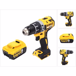 Contenu de la livraison: - 1x perceuse-visseuse sans fil DeWalt DCD 791 - 1 crochet pour ceinture - 1x porte-embouts magnétiq ...
