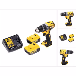 Contenu de la livraison: - 1x perceuse-visseuse sans fil DeWalt DCD 791 - 1 crochet pour ceinture - 1x porte-embouts magnétiq ...