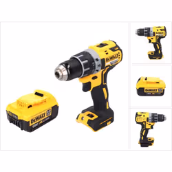 Contenu de la livraison: - 1x perceuse-visseuse sans fil DeWalt DCD 791 - 1 crochet pour ceinture - 1x porte-embouts magnétiq ...