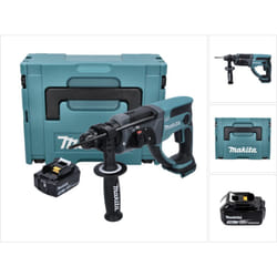 Makita - dhr 202 F1J Perforateur à percussion sans fil 18 v 2,0 j sds Plus + 1x Batterie 3,0 Ah + Makpac - sans chargeur
