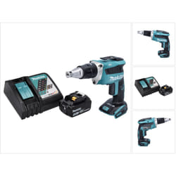 Makita - dfs 452 RT1 Visseuse à cloison sèche sans fil 18 v brushless + 1x Batterie 5,0 Ah + Chargeur