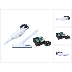 Dcl 181 FRF1W Aspirateur sans fil 18 v blanc + 1x Batterie 3,0Ah + Chargeur - Makita