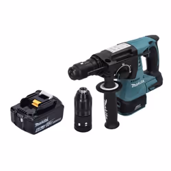 Marteau perforateur sans fil - Makita - DHR 243 - 18V - Brushless - SDS Plus - Batterie 60 Ah