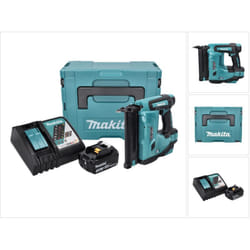 Dbn 500 RF1J Cloueuse sans fil, 15-50 mm, 18 v + 1x Batterie 3,0 Ah + Makpac + Chargeur - Makita