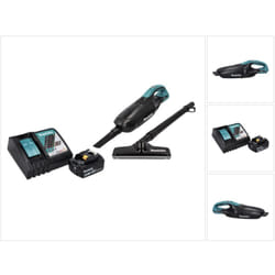 Makita DCL 182 RG1 B Aspirateur sans fil 18 V - noir + 1x Batterie 6,0 Ah + Chargeur
