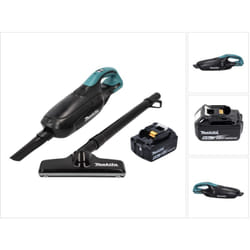 Makita DCL 182 G1 B Aspirateur sans fil 18 V - noir + 1x Batterie 6,0 Ah - sans chargeur