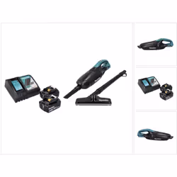 Contenu du paquet: - 1x Makita DCL 182 B Aspirateur sans fil - noir - 1x Buse pour sol (122859-6) - 1x Suceur plat (451243-1) ...