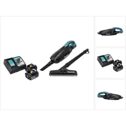 Dcl 182 rm b Aspirateur sans fil 18 v noir + 2x batterie 4,0 Ah + chargeur - Makita