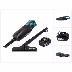 Contenu de la livraison: - 1x Makita DCL 182 B Aspirateur sans fil noir - 1x embout de sol ( 122859-6 ) - 1x embout de joint  ...