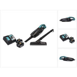 Dcl 182 rf b Aspirateur sans fil 18 v - noir + 2x Batteries 3,0 Ah + Chargeur - Makita