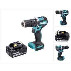 Makita - dhp 487 T1 Perceuse-visseuse à percussion sans fil 18 v 40 Nm Brushless + 1x Batterie 5,0 Ah - sans chargeur