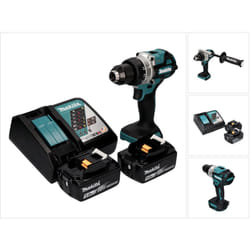 Makita - ddf 486 rt Perceuse-visseuse sans fil 18 v 130 Nm Brushless + 2x batterie 5,0 Ah + chargeur