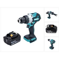 Dhp 486 M1 Perceuse-visseuse à percussion sans fil 18 v 130 Nm Brushless + 1x batterie 4,0 Ah - sans chargeur - Makita