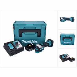 Contenu du paquet: - 1x Makita DTM 52 Outil multifonctions sans fil - 1x Batterie Makita BL 1830 B 3,0Ah 18V (197599-5) - 1x  ...