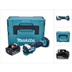 Contenu de la livraison: - 1x Makita DTM 52 outil multifonctions sans fil - 1x Makita BL 1840 B 18 V 4,0 Ah batterie ( 197265 ...
