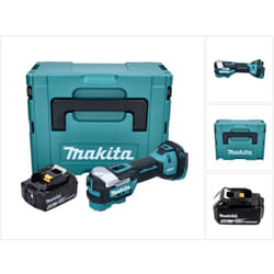 Dtm 52 M1J Outil multifonctions sans fil 18 v Starlock Max Brushless + 1x batterie 4,0 Ah + Makpac - sans chargeur - Makita