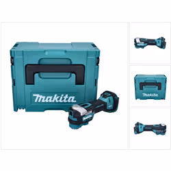 Description générale Le Makita DTM52 est un découpeur-ponceur multifonction sans fil alliant polyvalence et performance, idéa ...