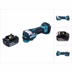 Contenu du paquet: - 1x Makita DTM 52 Outil multifonctions sans fil - 1x Batterie Makita BL 1830 B 3,0Ah 18V (197599-5) - san ...