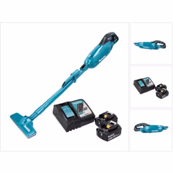 Contenu du paquet: - 1x Makita DCL 280 Aspirateur sans fil - 1x Buse pour sol (123488-8) - 1x Suceur plat (451243-1) - 1x Tub ...