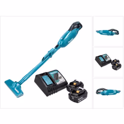 Contenu du paquet: - 1x Makita DCL 280 Aspirateur sans fil - 1x Buse pour sol (123488-8) - 1x Suceur plat (451243-1) - 1x Tub ...
