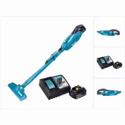 Contenu du paquet: - 1x Makita DCL 280 Aspirateur sans fil - 1x Buse pour sol (123488-8) - 1x Suceur plat (451243-1) - 1x Tub ...