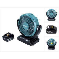 Ventilateur de table Makita dcf 102 F1 18V 3 vitesses D18cm Gris
