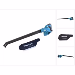 Contenu de la livraison: - 1x Makita DUB 186 Souffleur sur batterie - 1x buse de soufflage ( 191G09-6 ) - 1x Makita sac à pou ...