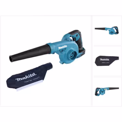 Contenu de la livraison: - 1x Makita DUB 185 - 1x buse de soufflage ( 123245-4 ) - 1x sac à poussière Makita ( 123241-2 ) - s ...