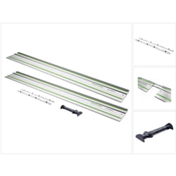 Fs 1400/2 Rail de guidage 1400 mm + FS/2-AW Déflecteur + FSV/2 Connecteur - Festool