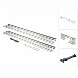 Contenu de la livraison: - 2x Festool FS 1080/2 rail de guidage - 1x Festool FS/2-AW déflecteur - 2x Festool FSV/2 pièce de j ...
