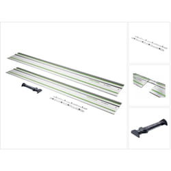 Festool - fs 1080/2 Rail de guidage 1080 mm ( 491504 ) pour scie à main, scie plongeante et scie sauteuse / défonceuse + déflecteur FS/2-AW + raccord