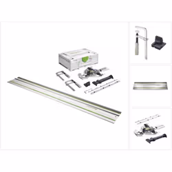 Contenu de la livraison: - 1x Festool FS-WA Butée angulaire ( 577040 ) - 1x Festool FS/2-AW Déflecteur ( 204787 ) - 1x Festoo ...