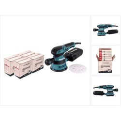 Makita - BO5041J Ponceuse excentrique 125 mm 300 w + 4x Sets de ponçage Toolbrothers turtle