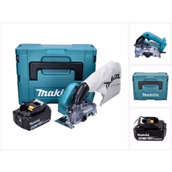 Contenu du paquet: - 1x Makita DCC500 Scie circulaire sans fil - 1x Sac à poussière Makita (126738-0) - 1x Batterie Makita BL ...