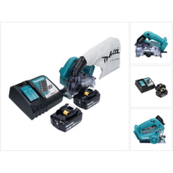 Makita DCC 500 RG Scie diamant sans fil 125mm Brushless 18V + 2x Batteries 6,0Ah + Chargeur