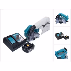 Contenu du paquet: - 1x Makita DCC 500 Scie diamant sans fil 18 V - 1x Sac à poussière Makita (126738-0) - 1x Batterie Makita ...