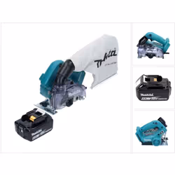 Contenu du paquet: - 1x Makita DCC 500 Scie diamant sans fil - 1x Sac à poussière Makita (126738-0) - 1x Batterie Makita BL 1 ...