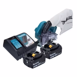 Scie circulaire sans fil - Makita - DCC500 - Brushless 18V - 125mm - 2x Batteries 40Ah
