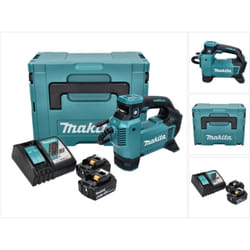 Makita - dmp 181 rgj Gonfleur sans fil 11,1 bar 18 v + 2x Batteries 6,0Ah + Chargeur + Coffret Makpac