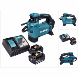Contenu de la livraison: - 1x Makita DMP 181 Z Compresseur à batterie - 1x adaptateur pour matelas pneumatique ( TE00000333 ) ...